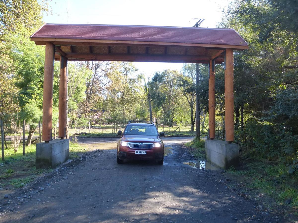 Bed and Breakfast Cabana Camino Al Volcan Villarrica Exterior foto